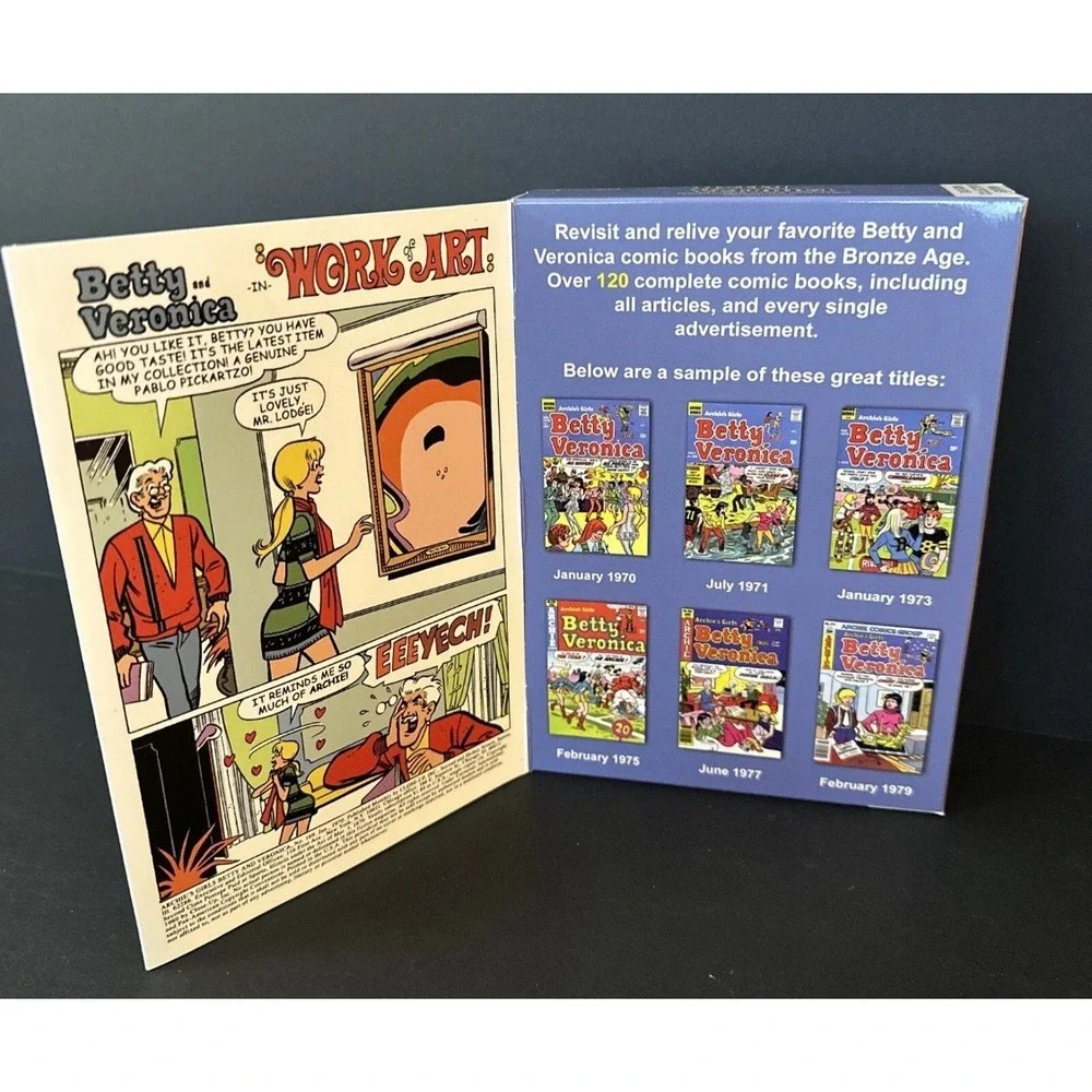 Betty and Veronica Bronze‎ Age Series 2008 DVD-ROM 122 ISSUES Archie Comic Books